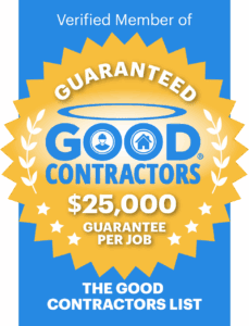 Good Contractors List badge â€” Americana Roofing approved contractor