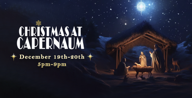Christmas at Capernaum event â€” Americana Roofing community sponsor Parker County