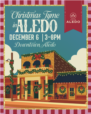 Christmas Tyme in Aledo â€” Americana Roofing community sponsor