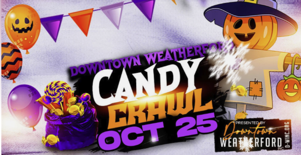 Downtown Weatherford Candy Crawl â€” Americana Roofing community sponsor