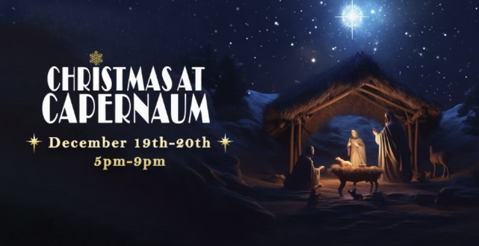 Christmas at Capernaum event â€” Americana Roofing community sponsor Parker County