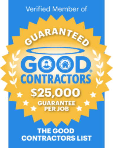 Good Contractors List badge â€” Americana Roofing approved contractor